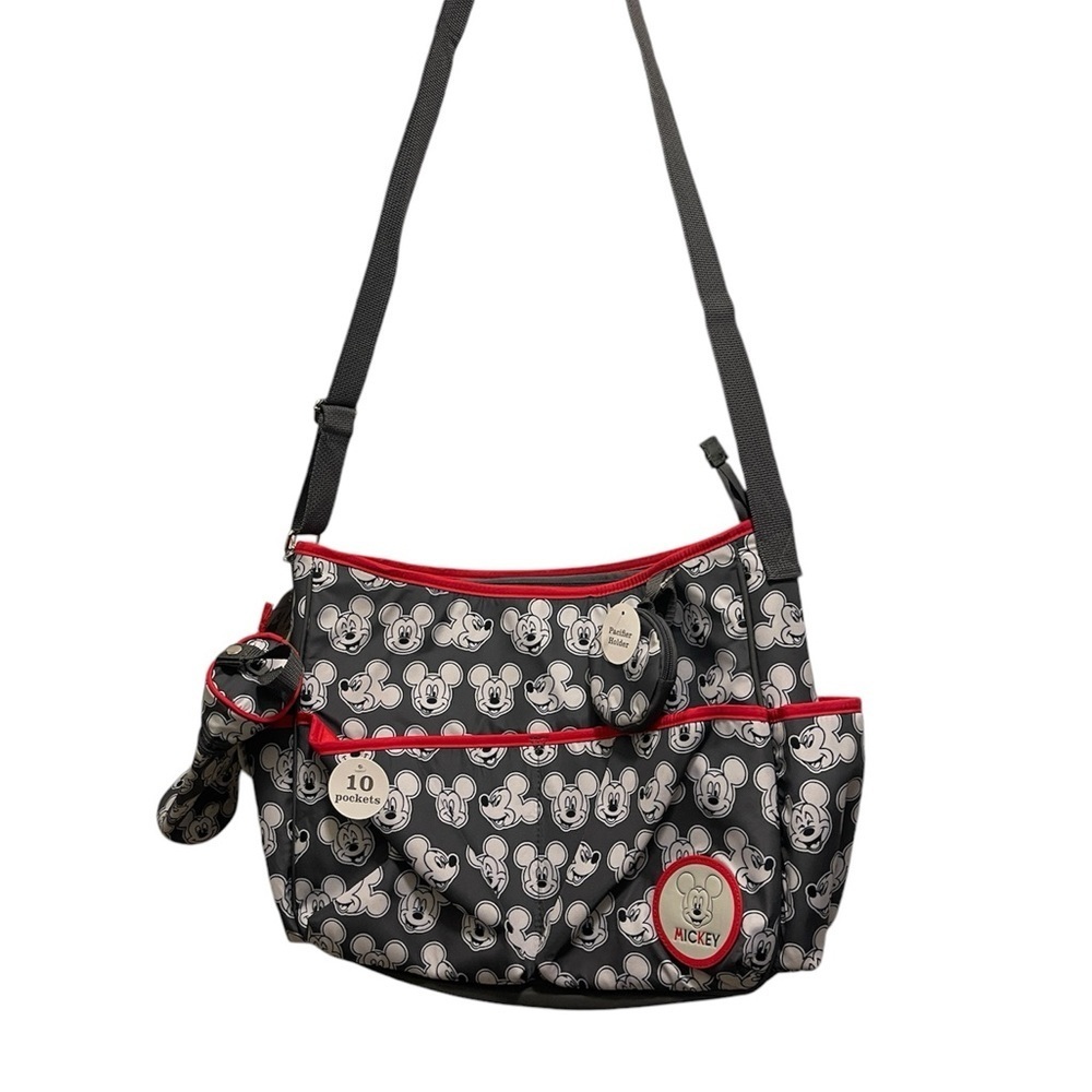Disney Mickey Toss Print Satchel Wet Pack Changing Pad 
Pacifier& Bottle Holder - Picture 16 of 16